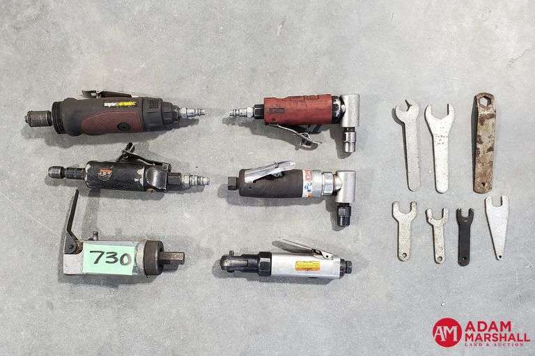 Assorted Pneumatic Die Grinders & Wrenches Adam Marshall Land