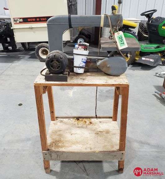 Delta Homecraft Scroll Saw W/Stand & Light Adam Marshall Land