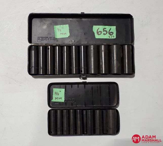 Jeu De Douilles à Choc Cornwell 1/2" Métrique (10-36mm) - 38 Pièces Avec étui, Occasion