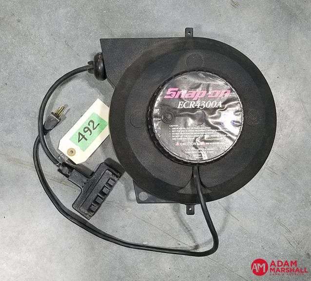 Snapon ECR4300A MultiOutlet Cord Reel Adam Marshall Land & Auction, LLC