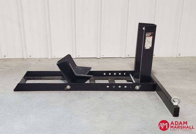 Pittsburgh Motorcycle Stand Wheel Chock Adam Marshall Land & Auction, LLC