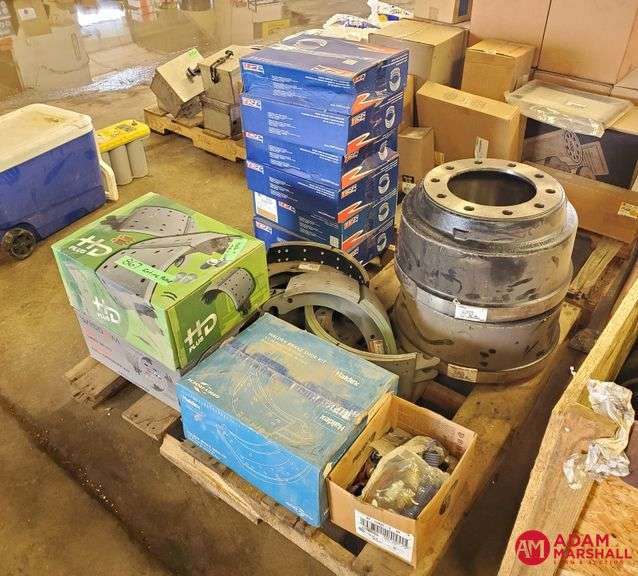 Assorted Truck & Trailer Brakes Entire Pallet, See Additional Photos