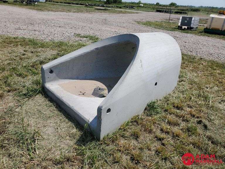 (1) Standard Flared End Section Concrete Pipe Adam Marshall Land