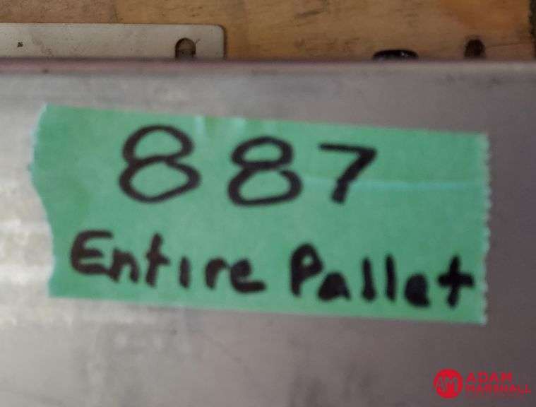 Assorted Side Dump Trailer Parts Entire Pallet, See Additional Photos