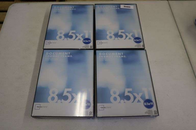 (12) 8.5"x11" Photo Frames Matthews Auctioneers