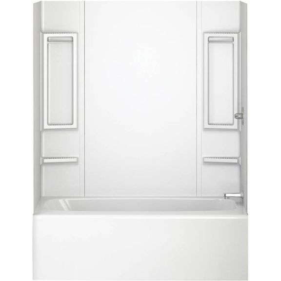 Peerless EasyUp Adhesive Bathtub Wall Set Matthews Auctioneers