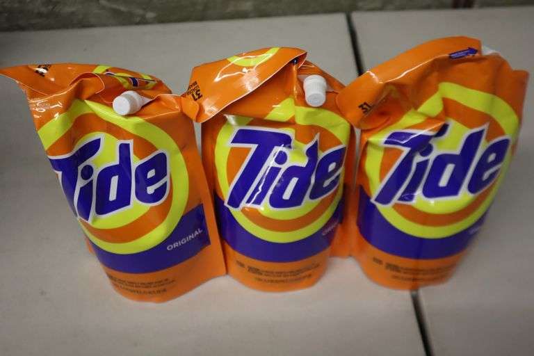 Case of Tide Liquid Laundry Detergent Matthews Auctioneers