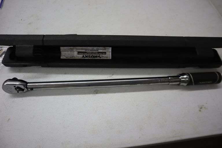 Husky Torque Wrench Matthews Auctioneers