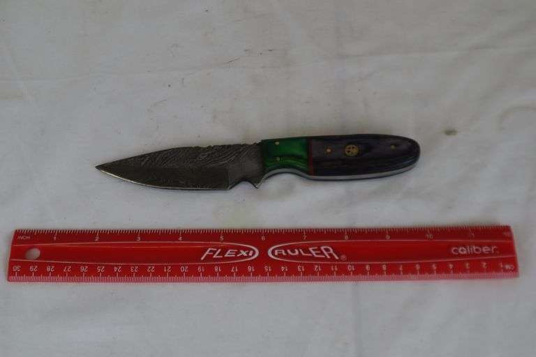 Damascus Knife Made in Pakistan Matthews Auctioneers