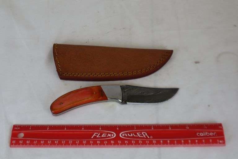 Damascus Knife Made in Pakistan Matthews Auctioneers