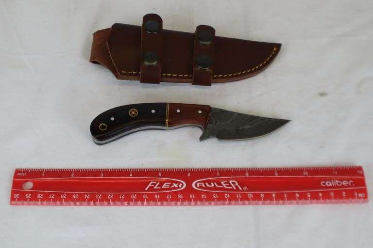 Damascus Knife Made in Pakistan Matthews Auctioneers