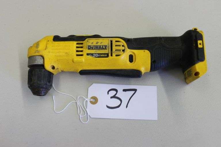 DeWALT 20V Right Angle Drill Matthews Auctioneers