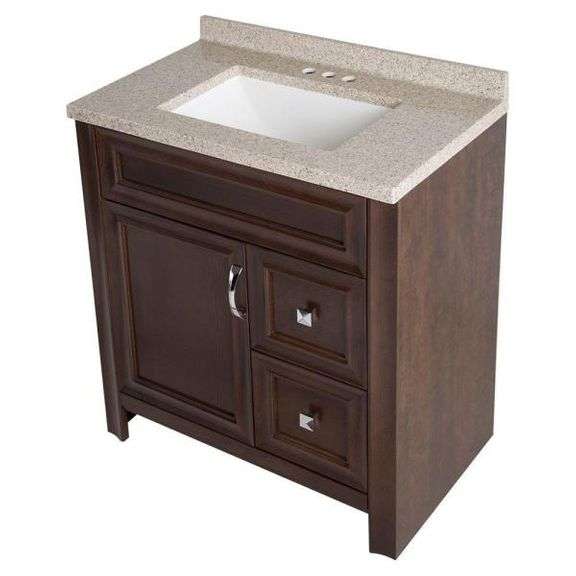 Glacier Bay 30" Candlesby Vanity w/ Top Matthews Auctioneers