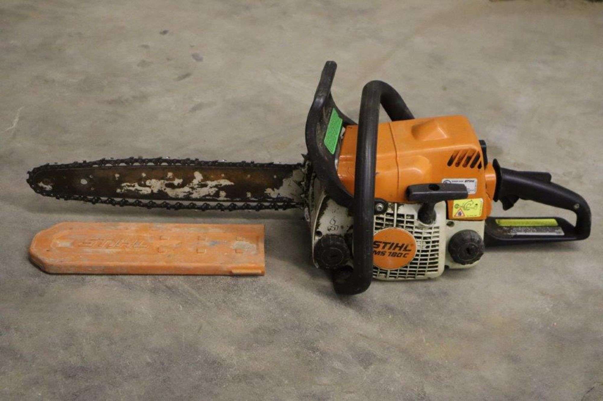 Stihl Ms180c Chainsaw Works Matthews Auctioneers
