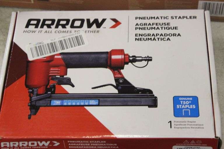 Arrow Pneumatic Stapler New Matthews Auctioneers