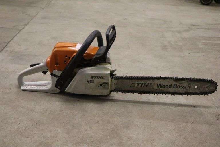 STIHL MS251 Wood Boss Chainsaw Tested Matthews Auctioneers