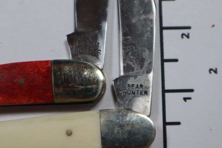 2 Large Solingen Stainless Bear Hunter Knives Matthews Auctioneers