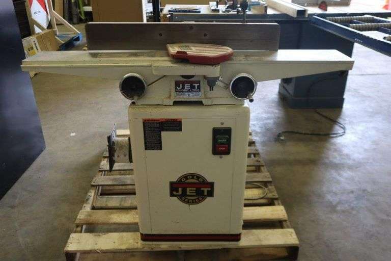 Jet 6" Longbed Wood Working Jointer Matthews Auctioneers