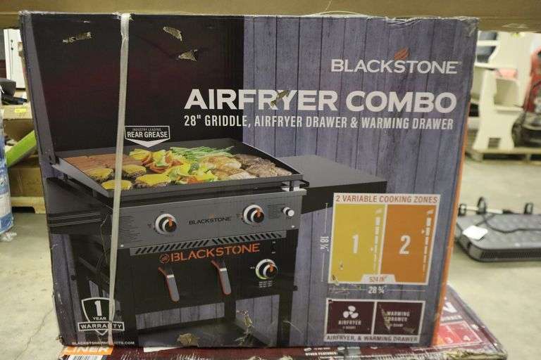 Blackstone 28'' Griddle Airfryer Combo Matthews Auctioneers