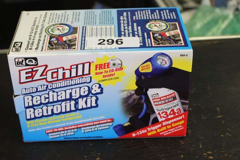 EZ Chill Car AC Refill Kit Matthews Auctioneers