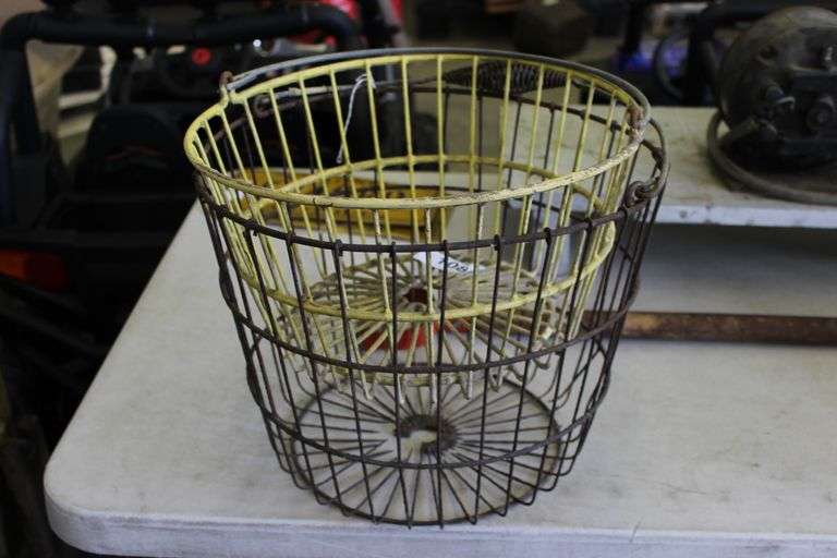 2 old Egg Baskets Matthews Auctioneers