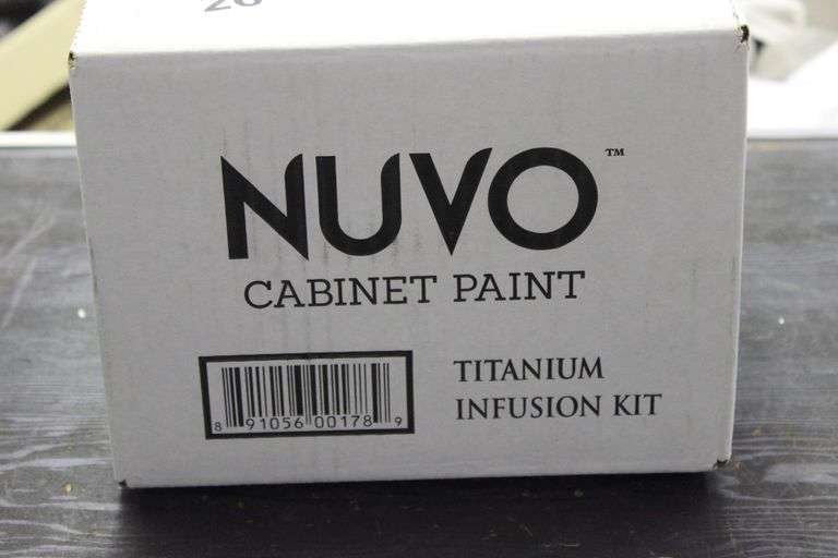 Nuvo Titanium infusion Paint Kit Matthews Auctioneers