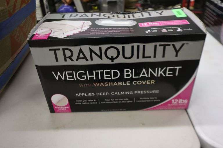 Tranquility 12lb Weighted Blanket Matthews Auctioneers