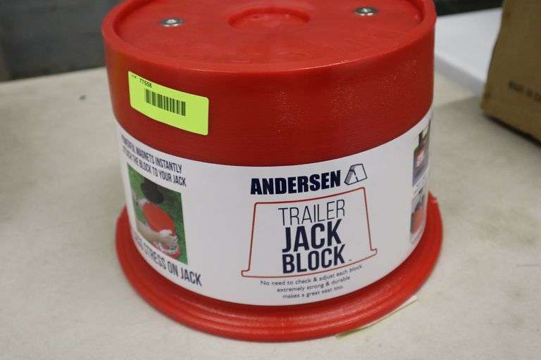 Andersen trailer jack block Matthews Auctioneers