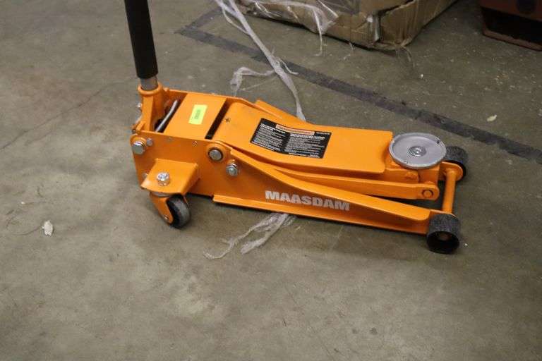 Maasdam 3 Ton Low Profile Floor Jack Matthews Auctioneers