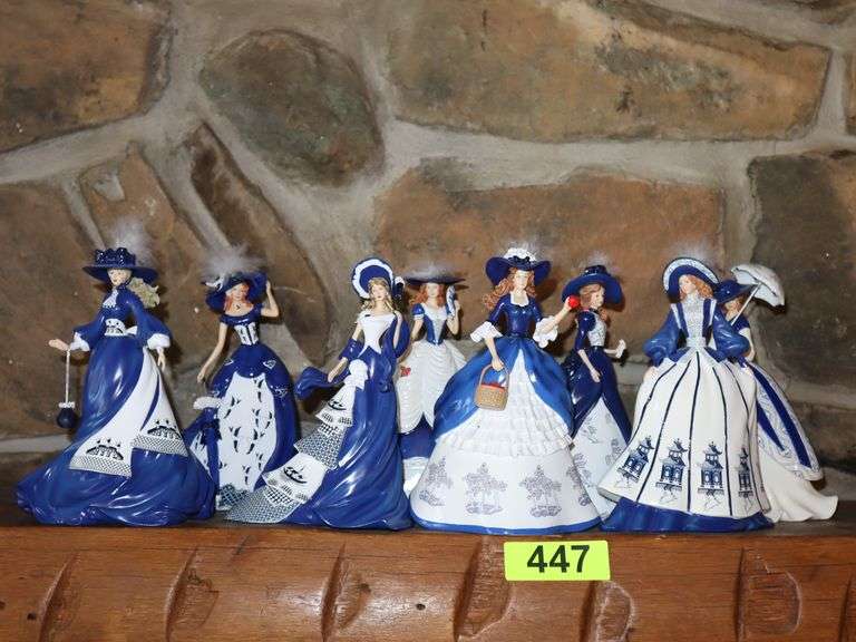 BLUE WILLOW LADY COLLECTION Matthews Auctioneers
