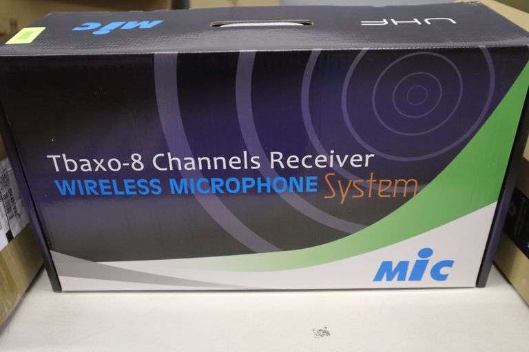 Tbaxo wireless microphone system 8 channel microphone system Matthews
