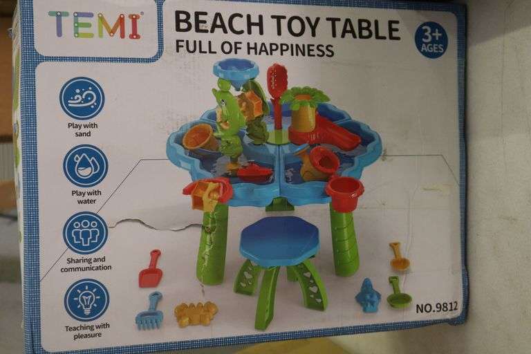 Beach toy table Matthews Auctioneers