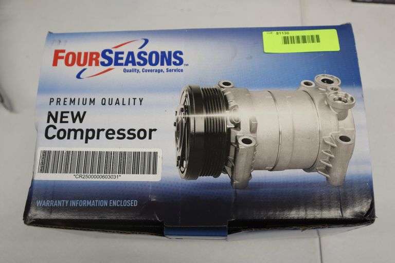 Four Seasons new compressor 58235 Matthews Auctioneers