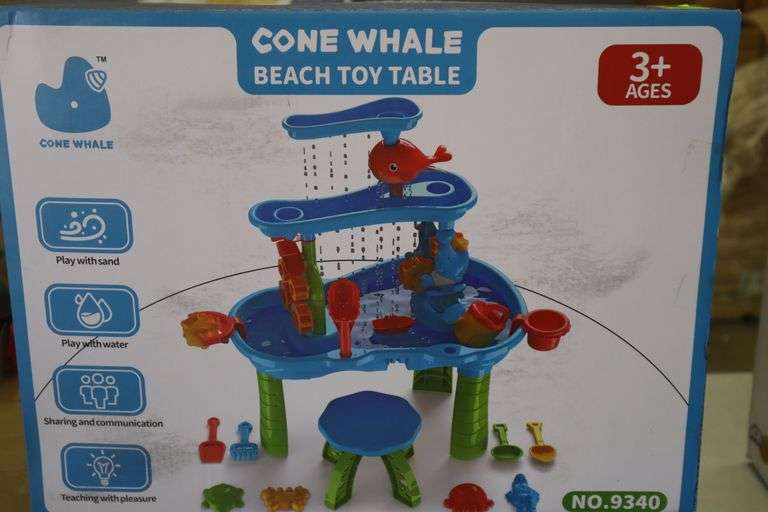 Beach toy table Matthews Auctioneers
