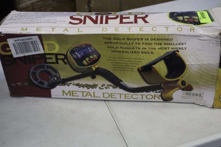Gold Sniper metal detector Matthews Auctioneers