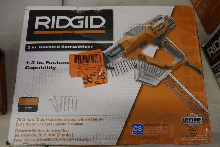 Ridgid Corded 3" Collated Screwdriver Has been used Matthews