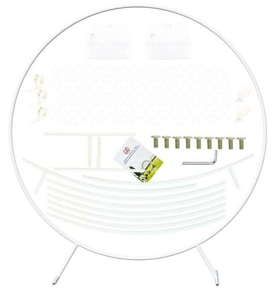 Round metal balloon arch kit Matthews Auctioneers