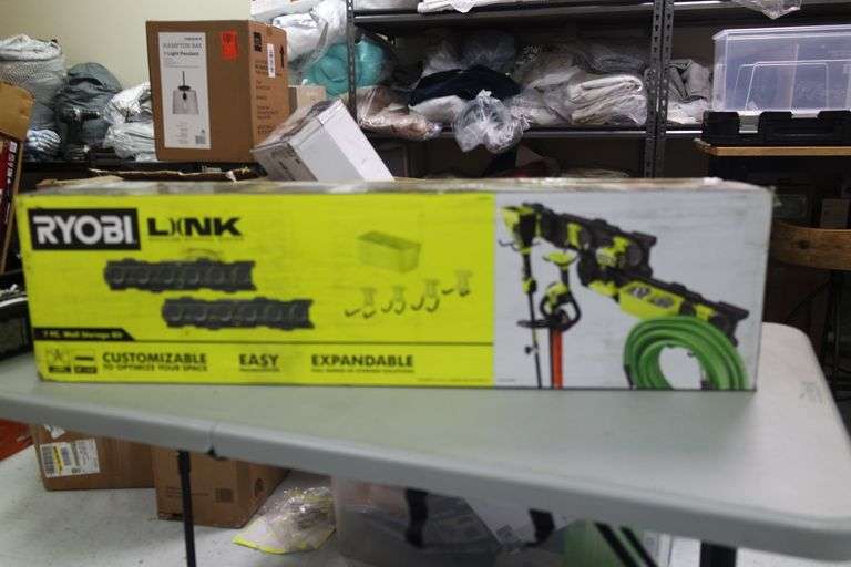 RYOBI LINK MODULAR STORAGE SYSTEM Matthews Auctioneers