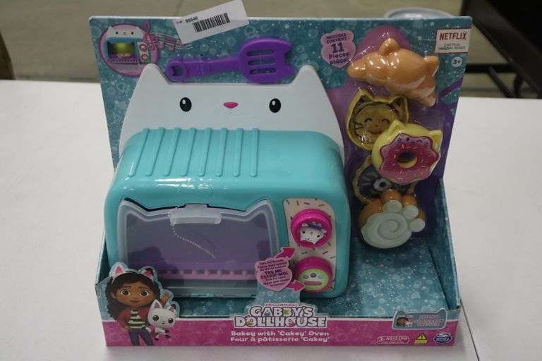 Gabby's Dollhouse bakey with cakey oven Matthews Auctioneers