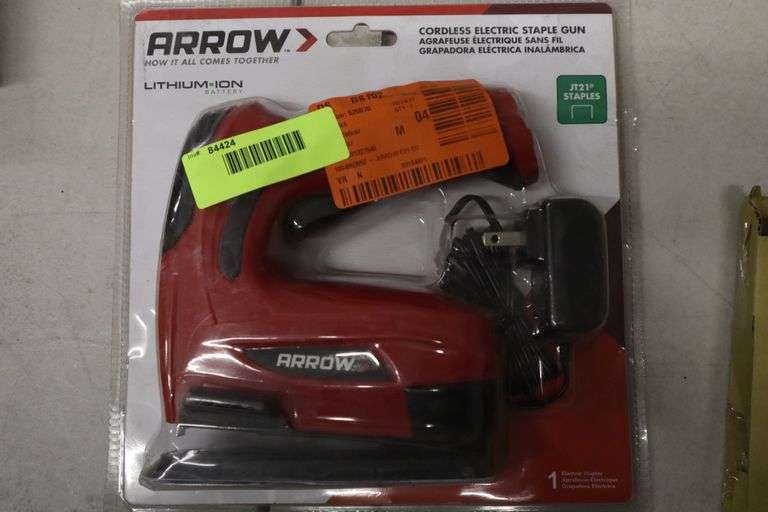 Arrow cordless electric staple gun Matthews Auctioneers