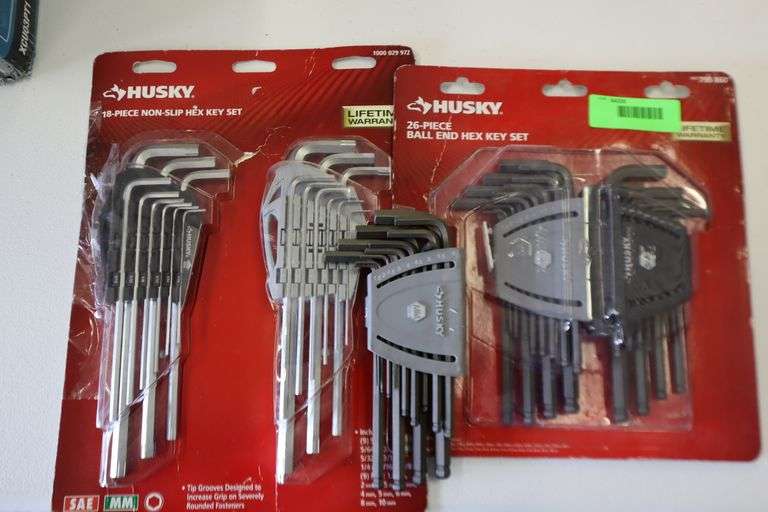 Group lot of HEX keys Matthews Auctioneers