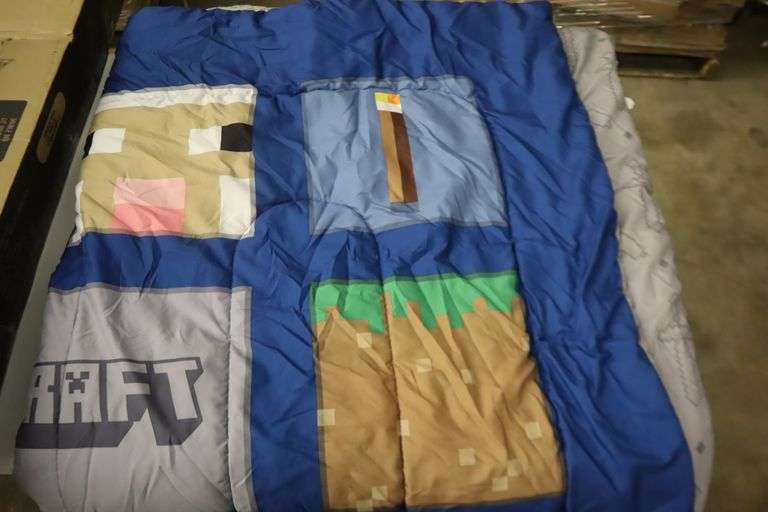Minecraft Twin Comforter Matthews Auctioneers