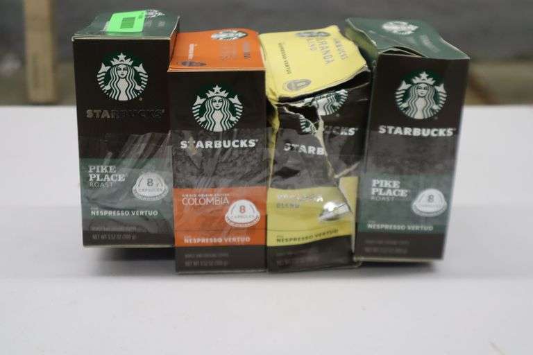 Group lot of Starbucks Coffee Matthews Auctioneers