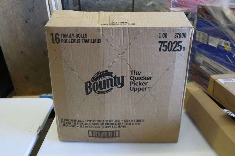 Case of Bounty Paper Towels Matthews Auctioneers