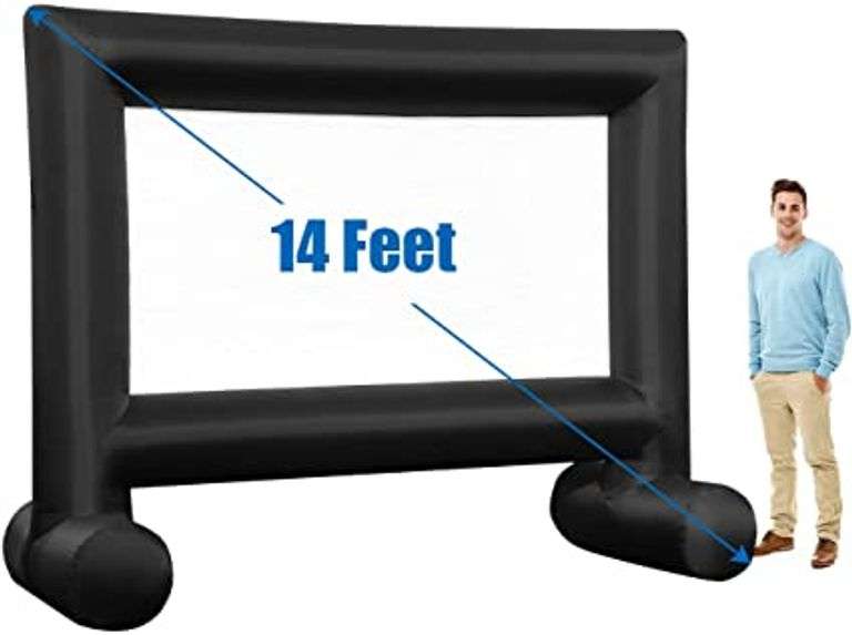 14ft Inflatable Projector Screen Matthews Auctioneers