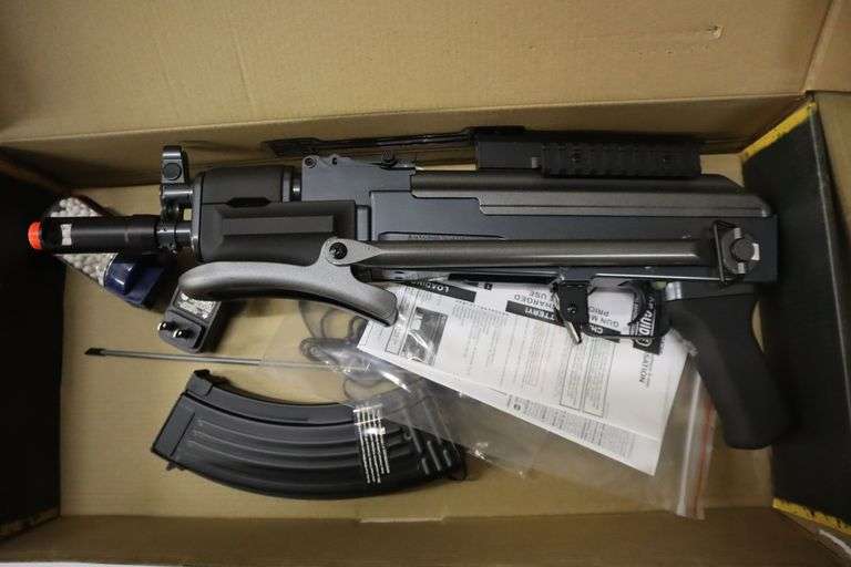 GF76 Airsoft AEG Gun full or semi auto Matthews Auctioneers