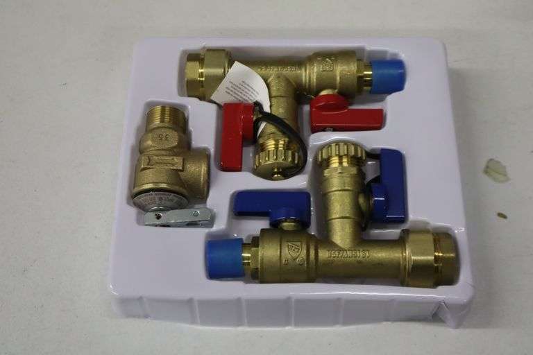 Isolation Valve Kit for tankless water heater Matthews Auctioneers
