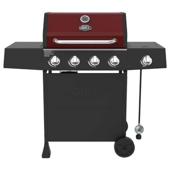 Expert Grill 4 Burner with side burner Matthews Auctioneers