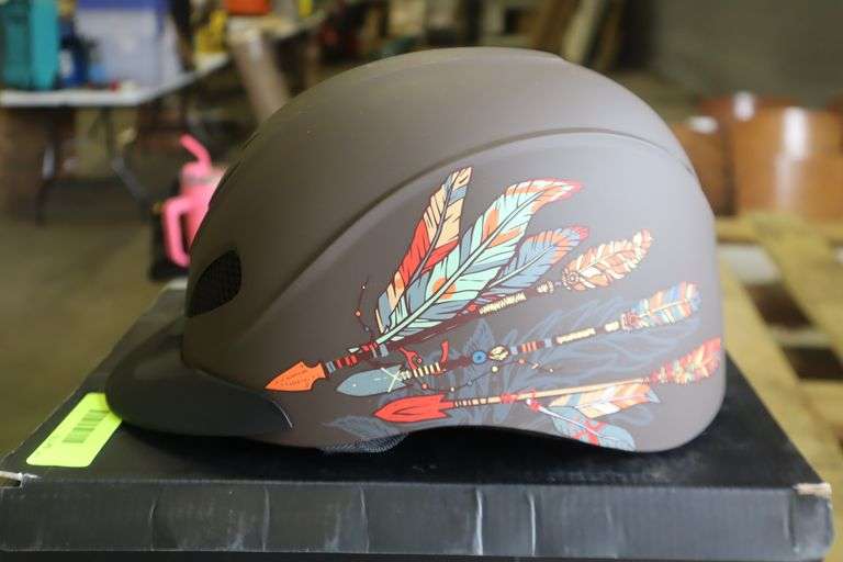 Troxel low profile equestrian helmet size large Matthews Auctioneers