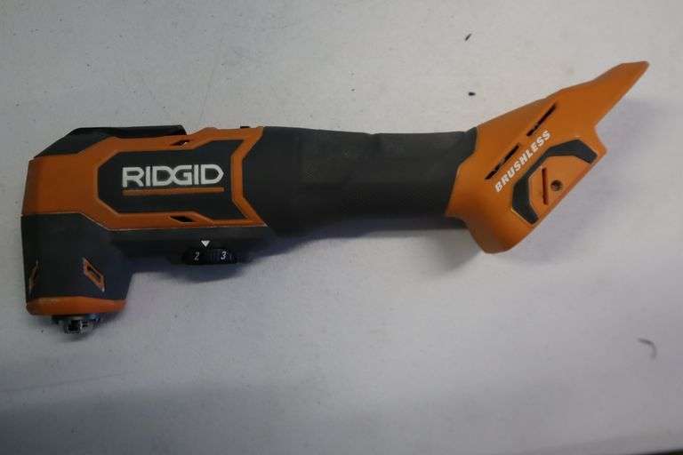 Ridgid 18V Octane Brushless Cordless JobMax MultiTool (Tool Only) Matthews Auctioneers